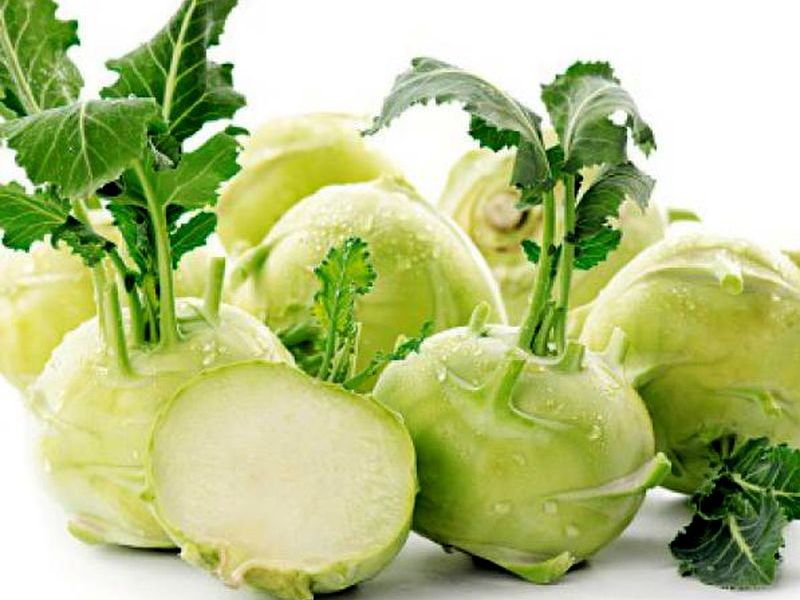 Kohlrabi cabbage