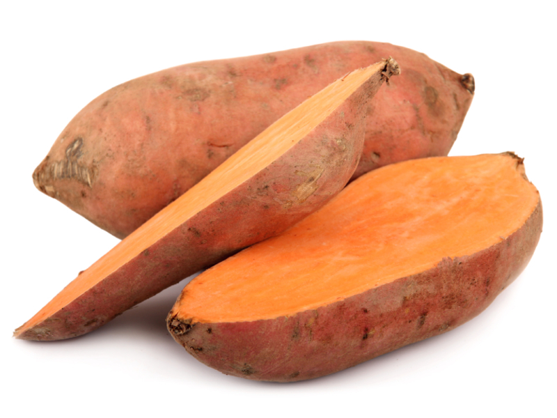 What does sweet potato look like?