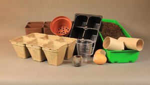 Seedling containers selection options