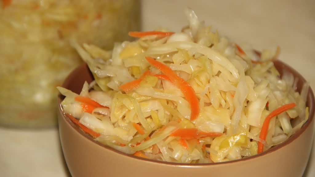 Sauerkraut in a bowl