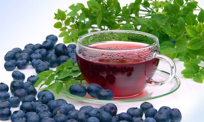 Blueberry decoction