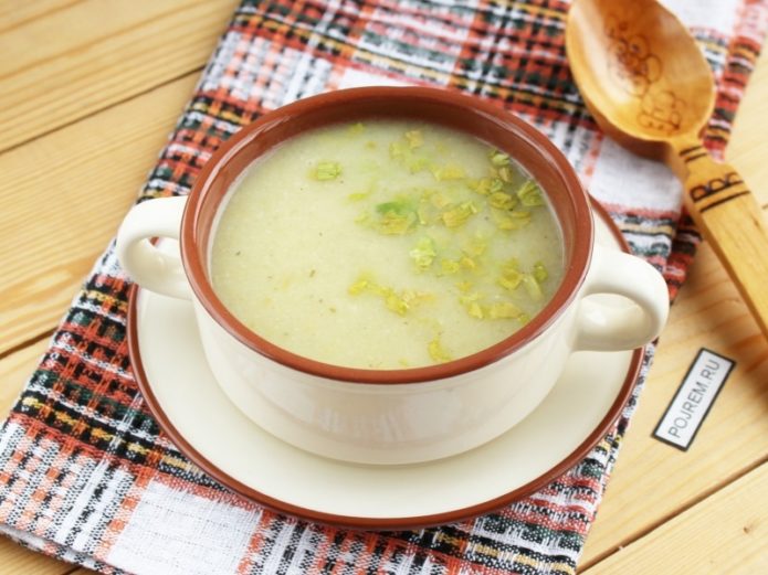 celery puree soup