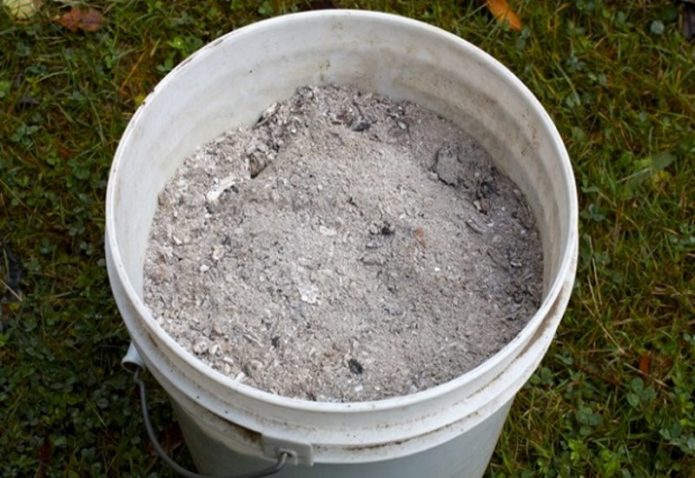 Wood ash