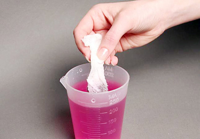 Disinfection of seeds in potassium permanganate