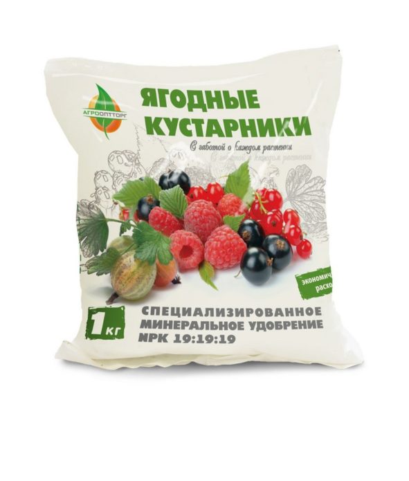 Fertilizer for berry bushes