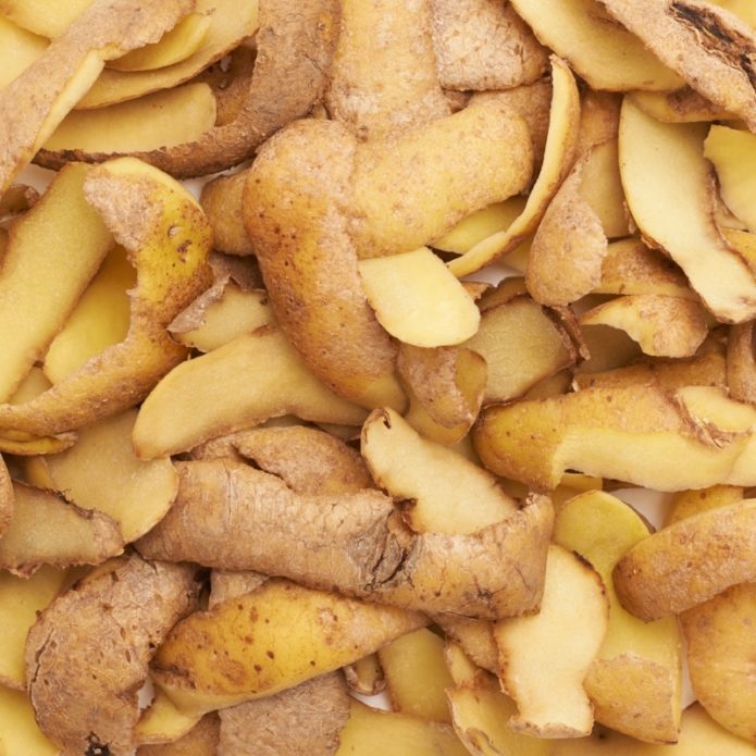 Potato peelings