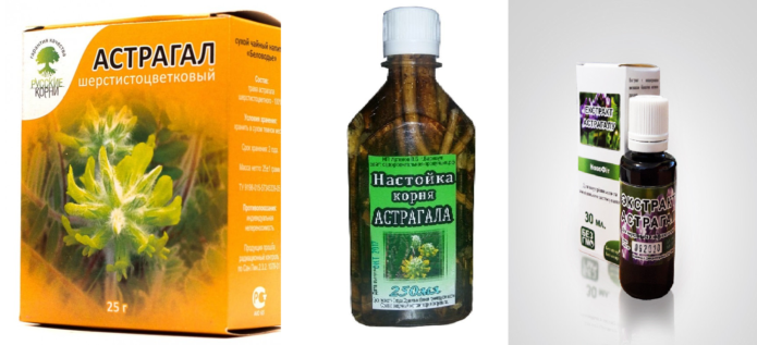 Astragalus-based pharmacy forms